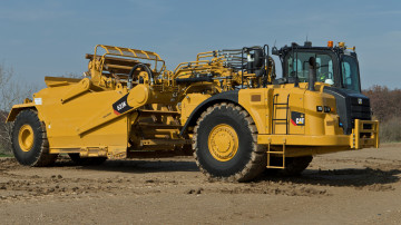обоя техника, грейдеры, 627k, caterpillar