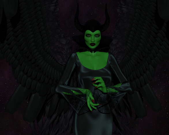 Обои картинки фото 3д графика, существа , creatures, халк, фон, взгляд, девушка