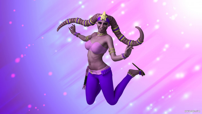 Обои картинки фото 3д графика, существа , creatures, взгляд, халк, улыбка, фон