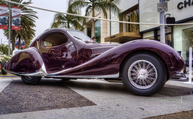 Обои картинки фото 938 talbot lago ss150, автомобили, выставки и уличные фото, автошоу, выставка