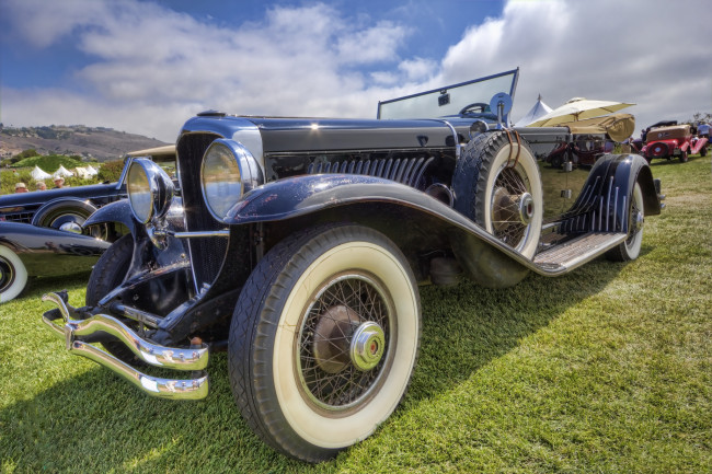 Обои картинки фото 1929 duesenberg murphy convertible sedan, автомобили, выставки и уличные фото, выставка, автошоу