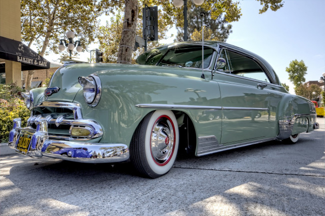 Обои картинки фото 1952 chevy bel air hardtop, автомобили, выставки и уличные фото, автошоу, выставка