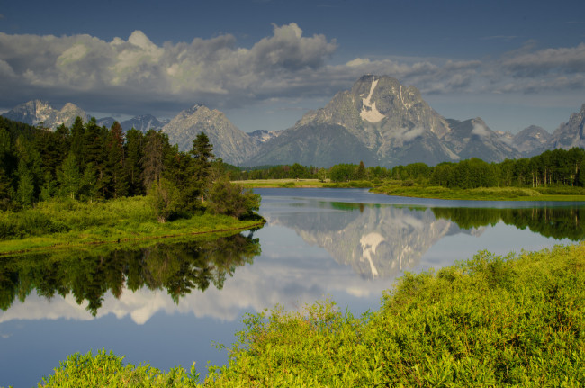 Обои картинки фото природа, реки, озера, горы, река, лес