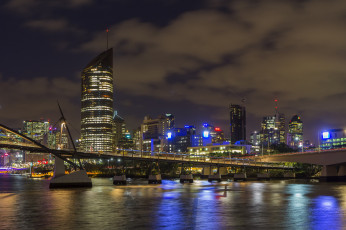 Картинка brisbane +queensland +australia города брисбен+ австралия простор