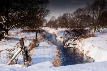 Картинка природа зима простор