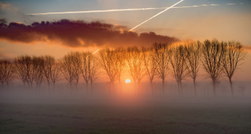 Картинка природа восходы закаты простор