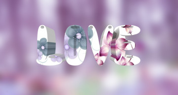 Картинка праздничные день+святого+валентина +сердечки +любовь цвета узор фон надпись