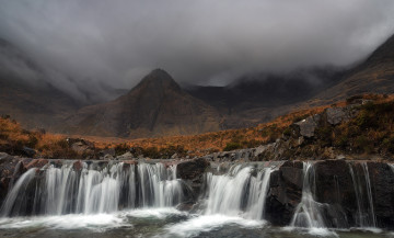 Картинка природа водопады простор