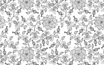 Картинка векторная+графика цветы+ flowers текстура цветы вектор узор