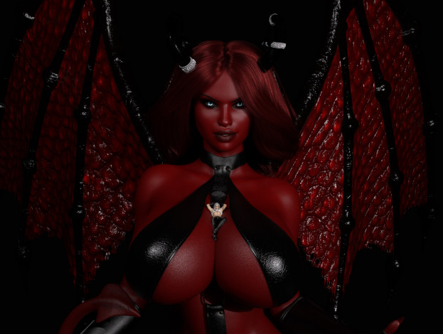 Обои картинки фото 3д графика, существа , creatures, кастаника, фон, взгляд