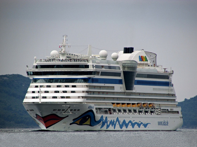 Обои картинки фото aidabella, корабли, лайнеры, лайнер, круиз