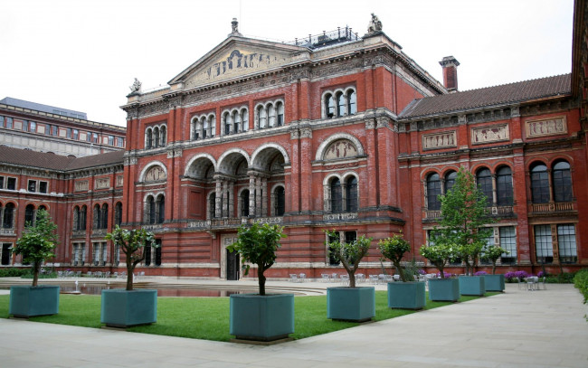 Обои картинки фото victoria and albert museum, города, лондон , великобритания, victoria, and, albert, museum