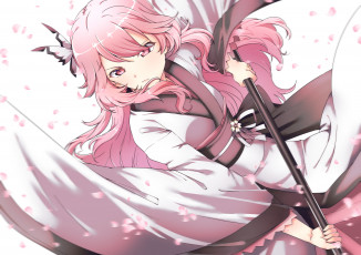 Картинка аниме touhou девушка