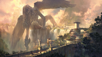 Картинка фэнтези иные+миры +иные+времена ангел