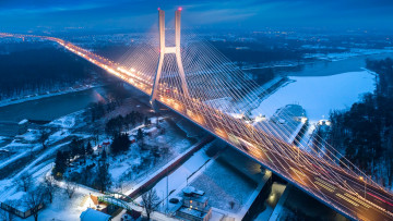 Картинка города вроцлав+ польша mост рэнджиньски врослав