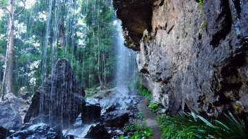 Картинка природа водопады вода водопад поток