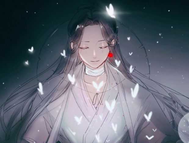 Обои картинки фото аниме, tian guan ci fu, благословение, небожителей, tian, guan, ci, fu, мосян, тунсю