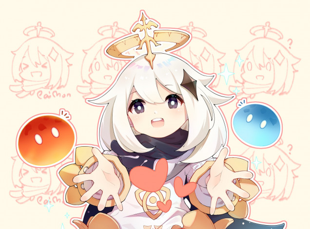 Обои картинки фото аниме, genshin impact, genshin, impact