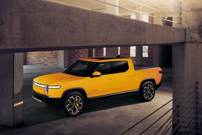 Обои картинки фото автомобили, rivian