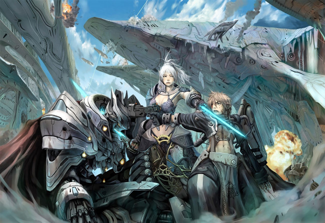 Обои картинки фото видео игры, rf online, персонажи, техника