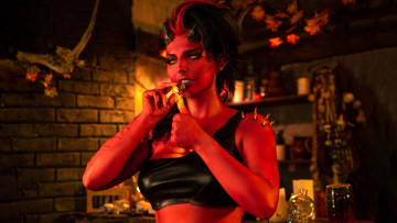 Картинка девушки анастасия+волкова baldurs gate 3 karlach анастасия волкова