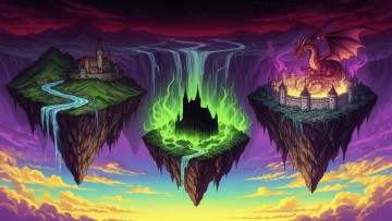 обоя фэнтези, драконы, нейросети, графика, нейроарт, ai, art, нейронные, сети, рисунки, нейро, искусство, нейрографика, graphics, neuroart, neural, networks, drawings, neuro, neurography