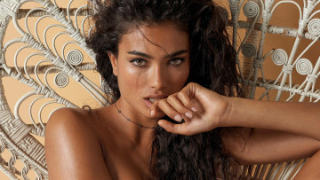 Картинка kelly+gale девушки kelly gale девушка модель брюнетка красотка поза взгляд стройная сексуальная макияж