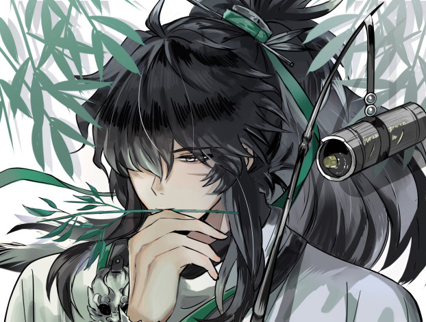 Обои картинки фото аниме, wuthering waves, парень