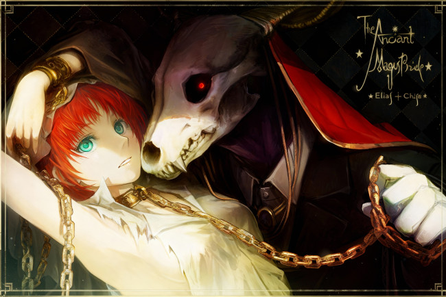 Обои картинки фото аниме, mahou tsukai no yome, элиас