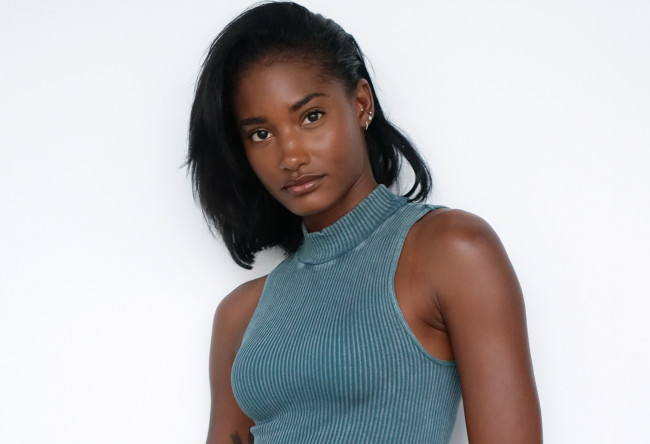 Обои картинки фото melodie monrose, девушки, - лица,  портреты, melodie, monrose, портрет, лицо, девушка, модель, брюнетка, темнокожая, чернокожая, красотка, макияж, взгляд