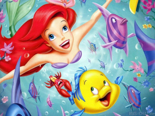 Картинка мультфильмы the little mermaid