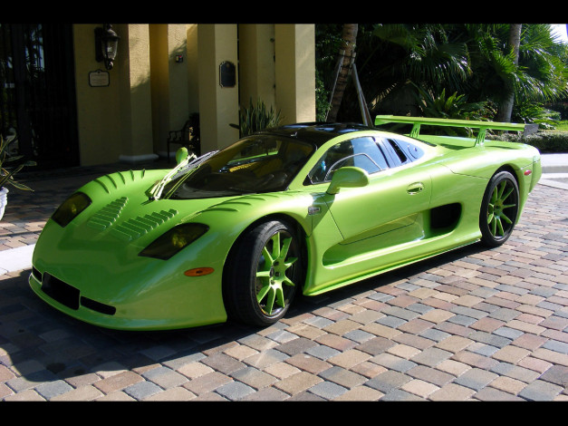 Обои картинки фото lime, green, mosler, mt900s, автомобили