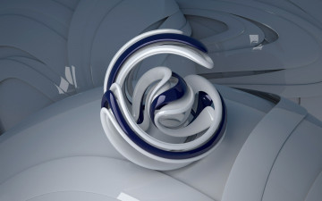 Картинка 3д графика abstract абстракции