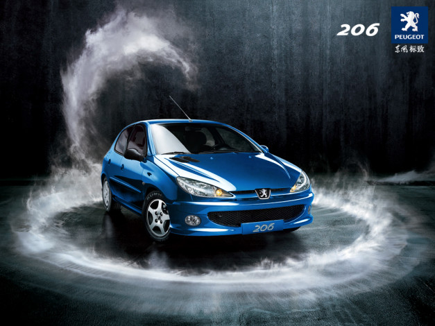 Обои картинки фото автомобили, peugeot