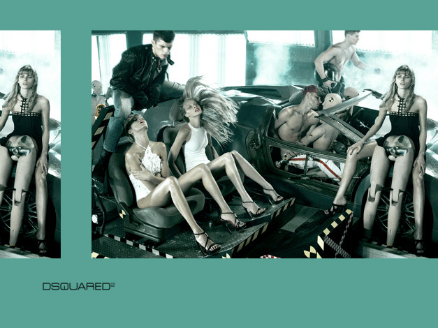Обои картинки фото dsquared2, бренды