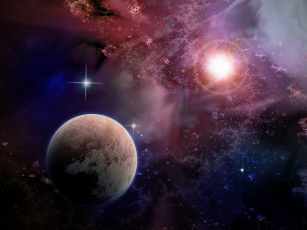 Обои картинки фото космос, арт