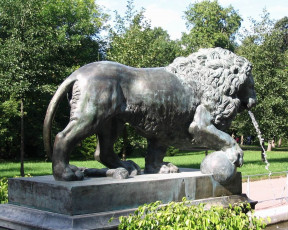 Картинка города фонтаны