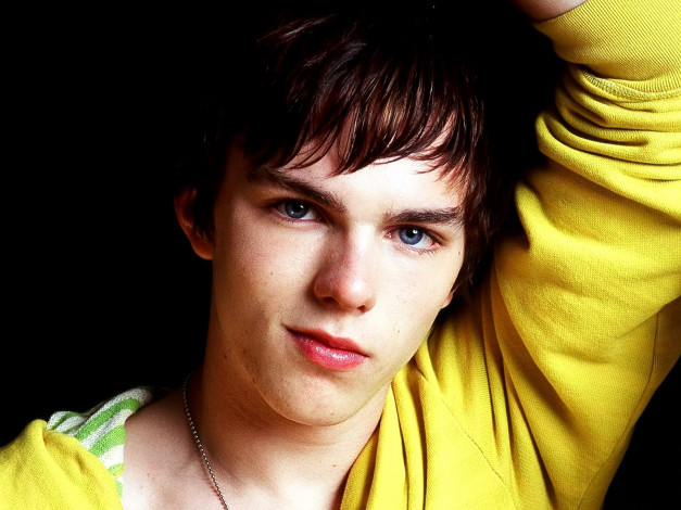Обои картинки фото nicholas, hoult, мужчины