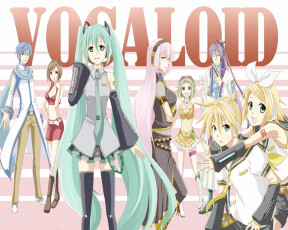 Картинка аниме vocaloid