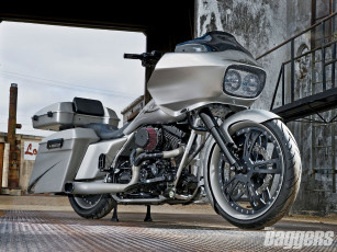 Картинка 2001 harley davidson road glide мотоциклы customs