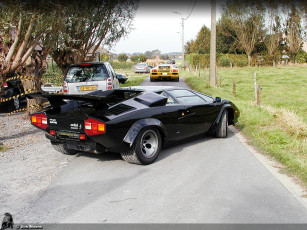 Картинка автомобили выставки уличные фото lamborghini countach