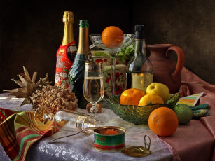 Картинка elena ta праздничный беспорядок еда натюрморт