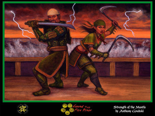 Картинка legend of the five rings видео игры