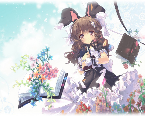 Обои картинки фото аниме, animals