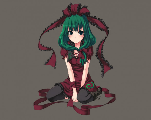 Обои картинки фото аниме, touhou