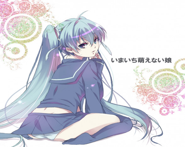 Обои картинки фото аниме, vocaloid