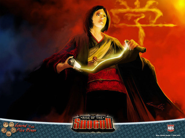 Обои картинки фото legend, of, the, five, rings, видео, игры