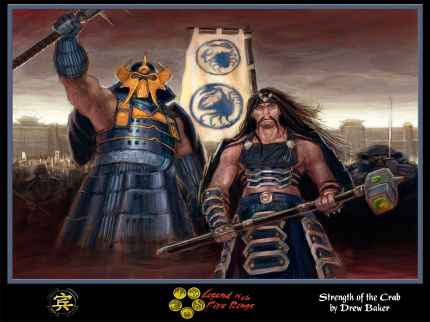 Обои картинки фото legend, of, the, five, rings, видео, игры