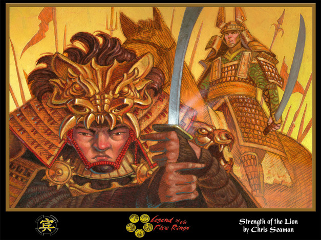 Обои картинки фото legend, of, the, five, rings, видео, игры