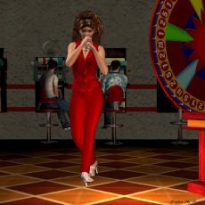 Картинка 3д графика people люди девушка